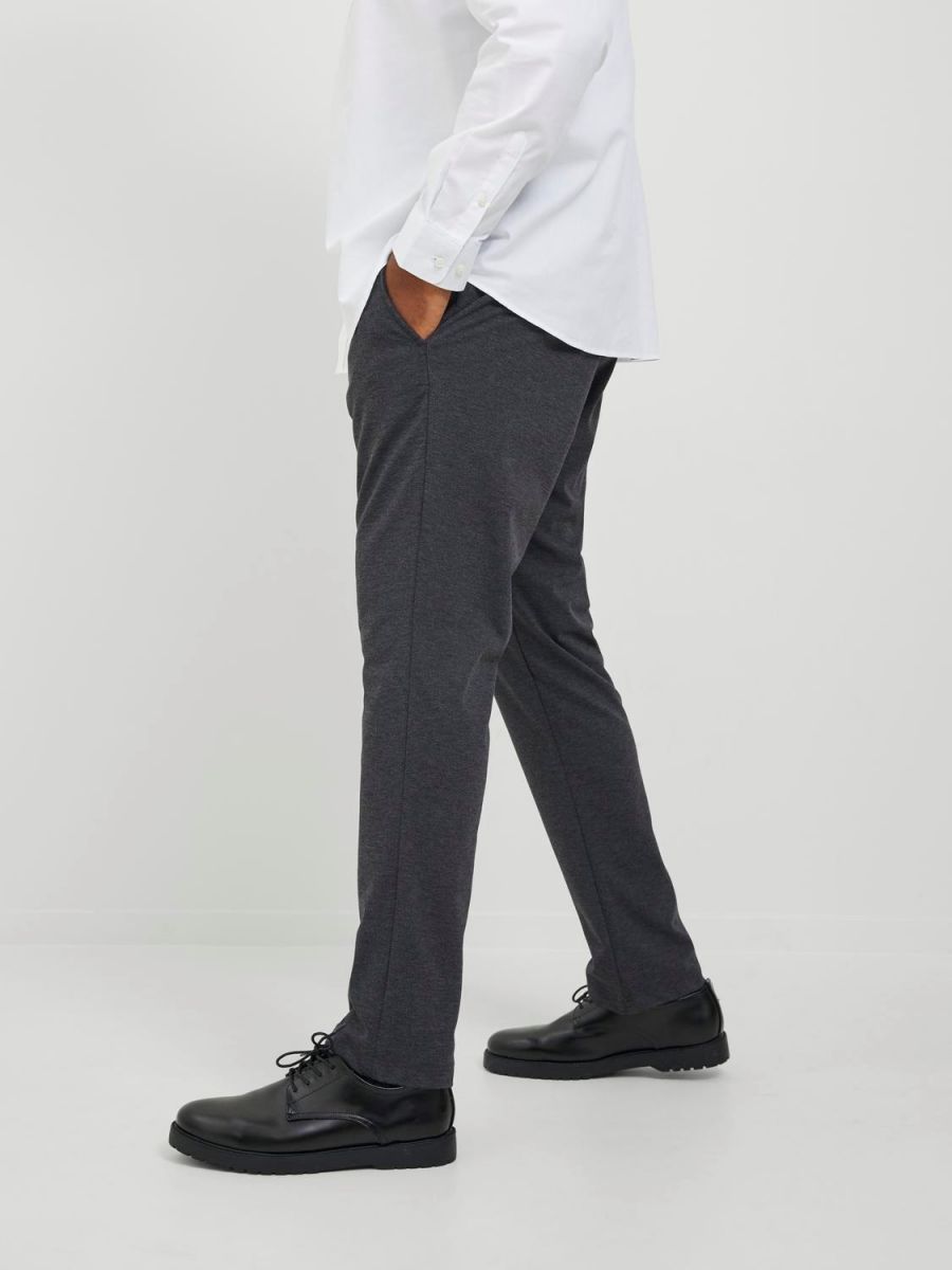 + JEANS/PANTALONI Uomo JACK&JONES 12250503 MARCO JJCOOPER CHINO DARK GREY