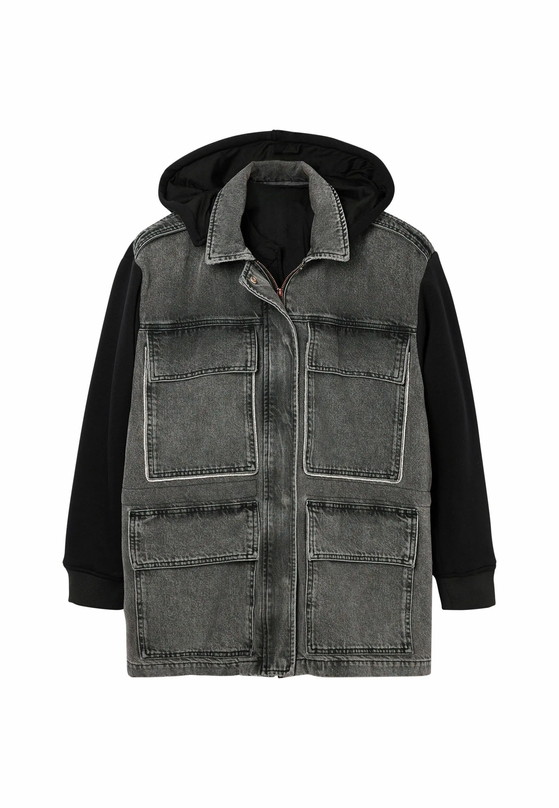 2-IN-1 HYBRID - Giacca di jeans