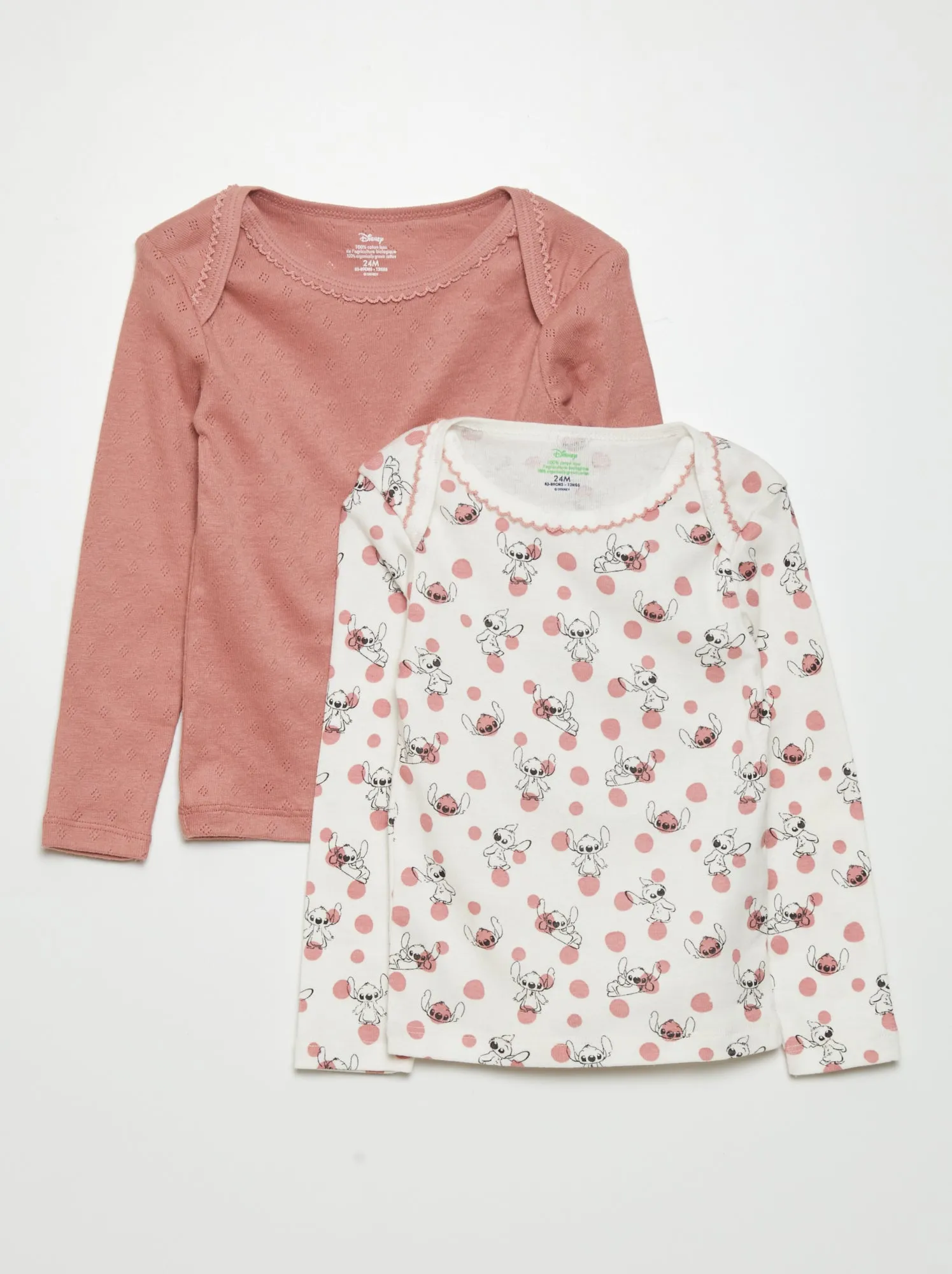 2 t-shirt 'Disney' - BIANCO