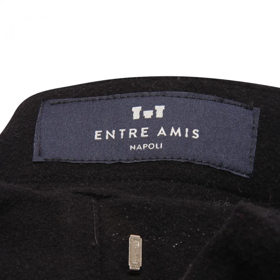 3330AS pantalone uomo ENTRE AMIS man trousers black