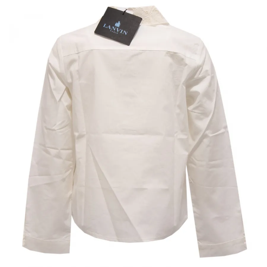 4910W camicia bimba LANVIN girl shirt long sleeve