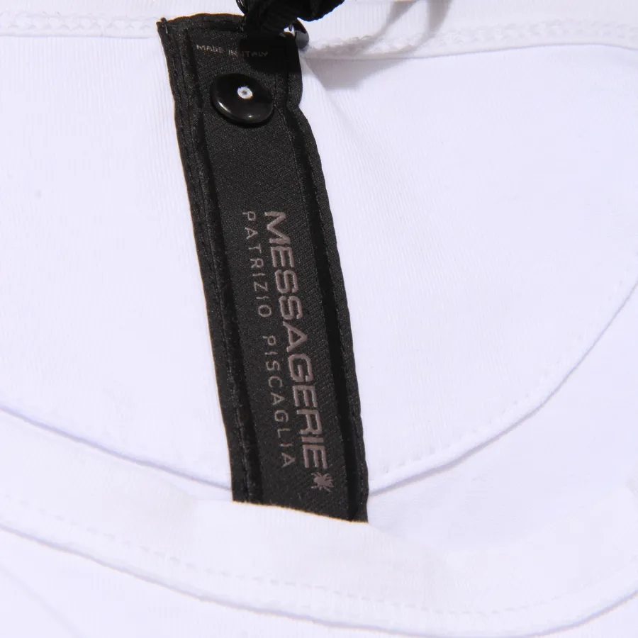9668K maglia uomo MESSAGERIE white t-shirt man