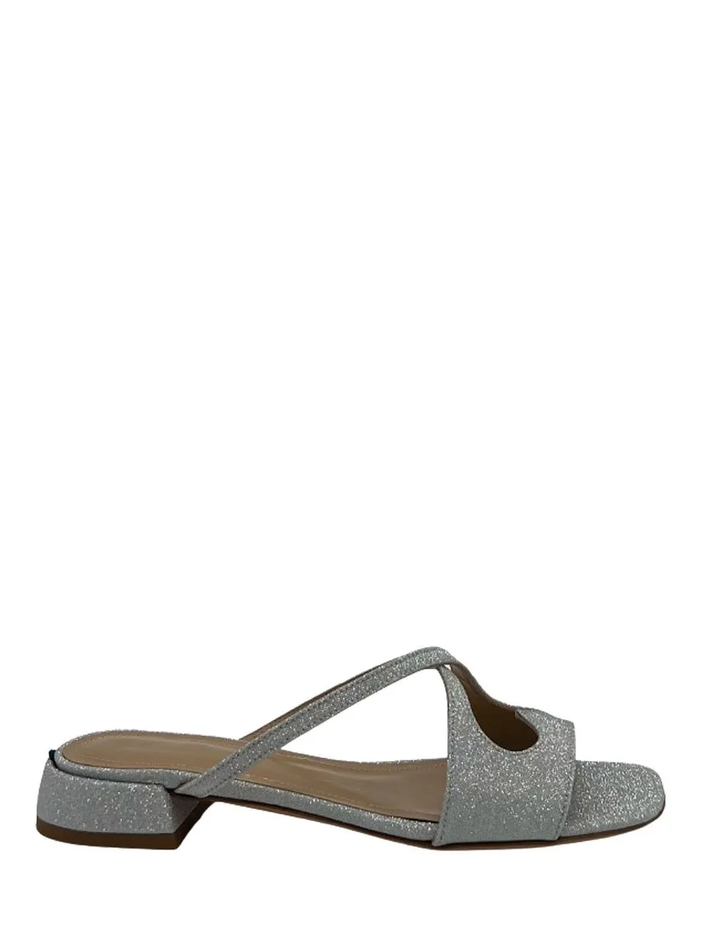 A.BOCCA     Sandalo basso AB2629TE MICROGLITTER ARGENTO