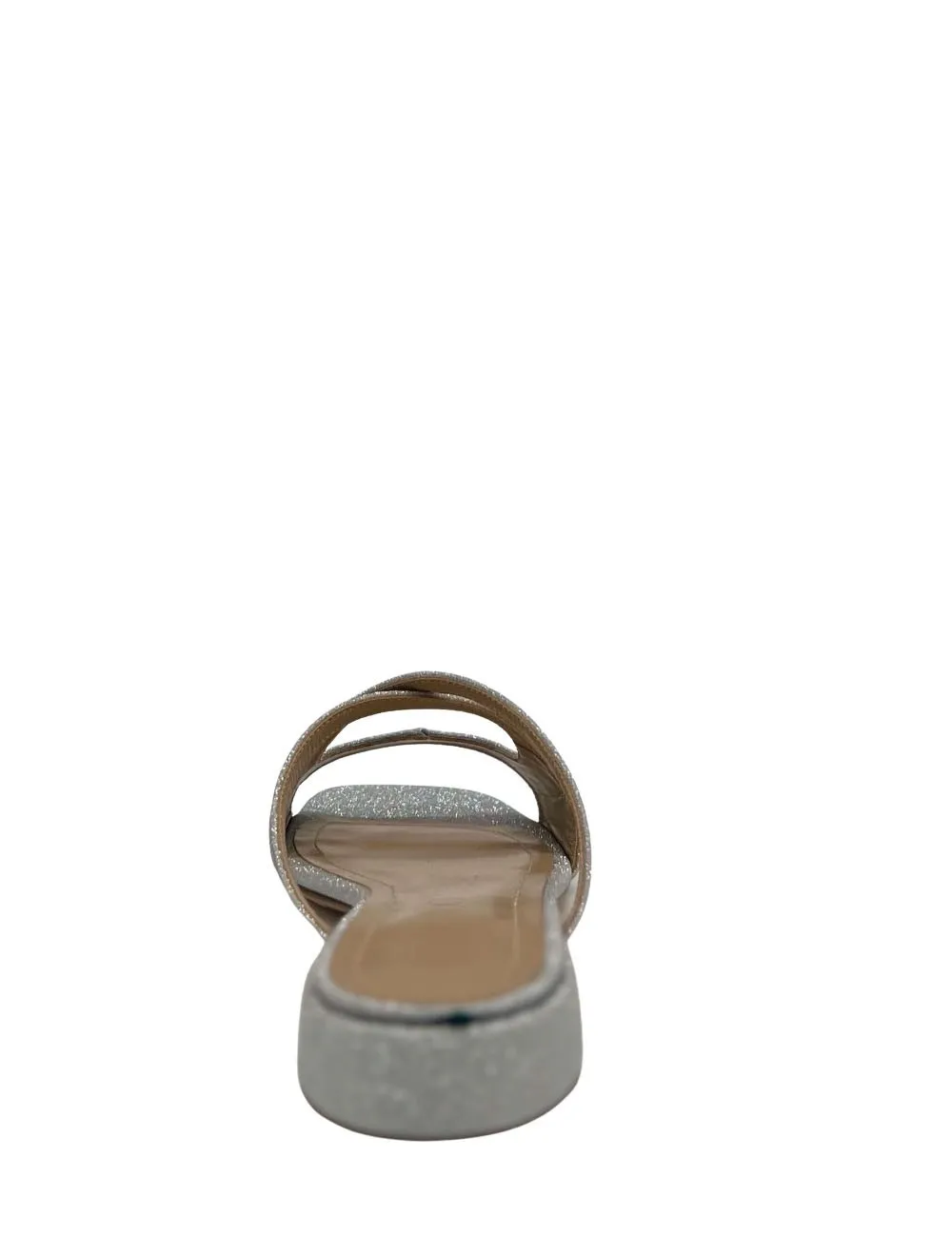 A.BOCCA     Sandalo basso AB2629TE MICROGLITTER ARGENTO