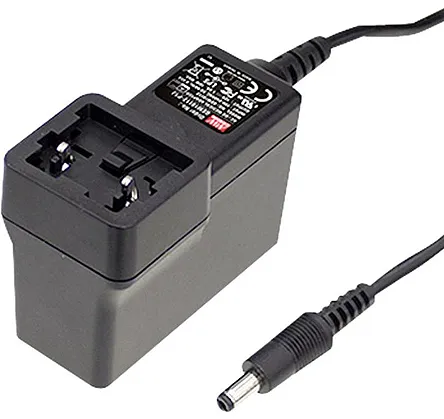Adattatore AC/DC Adattatore ca/cc MEAN WELL 7.5V cc, 3.33A, spina Australia, connettore maschio europeo, Regno Unito, US