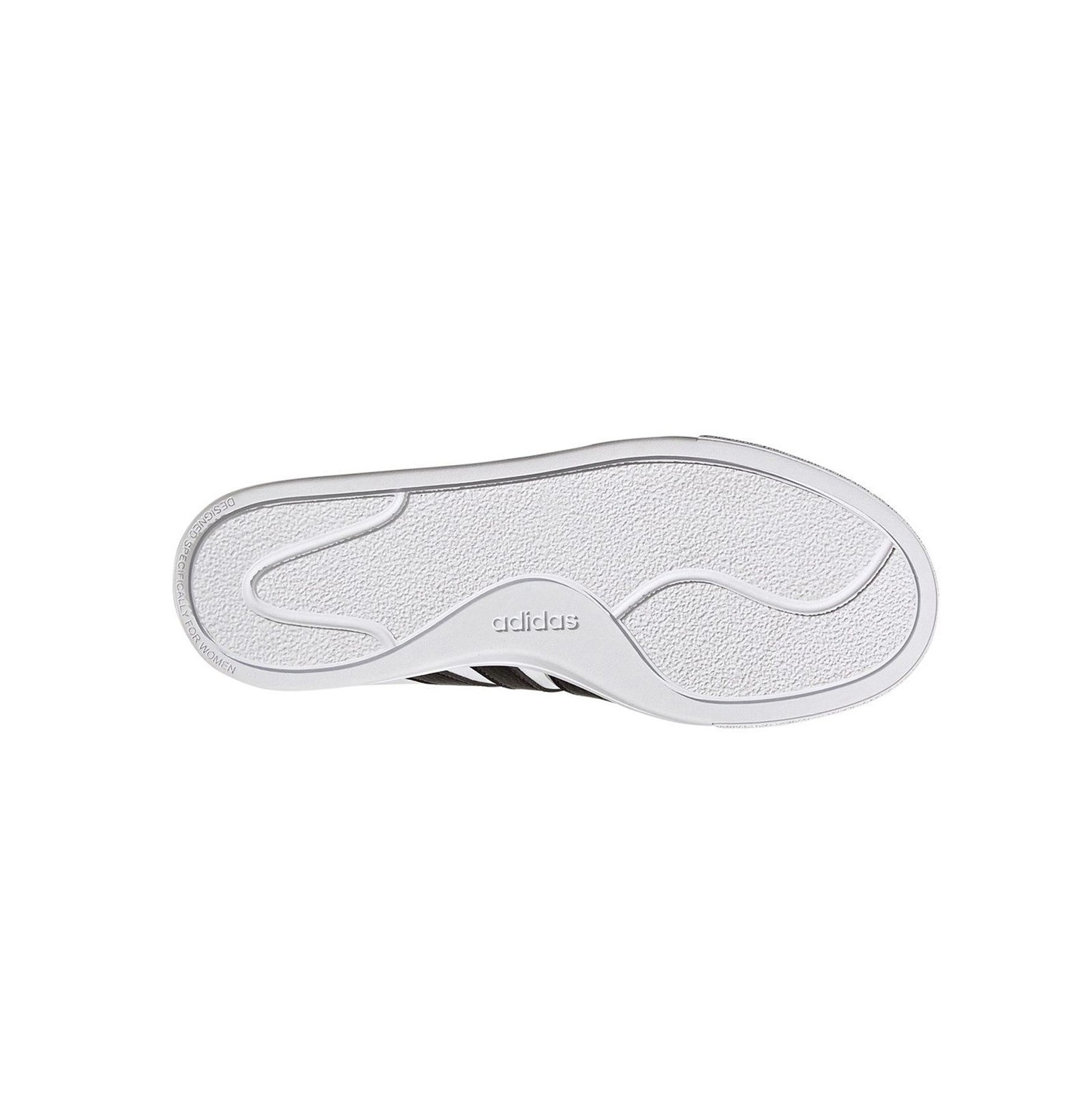 Adidas women's sneakers with wedge Court Platform HQ4532 white black
