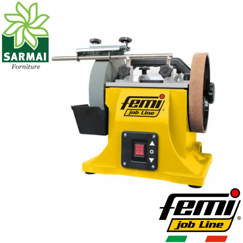 AFFILATRICE AD ACQUA CON MOLA DISCO PER PUNTE DA TRAPANO FEMI SH23-730