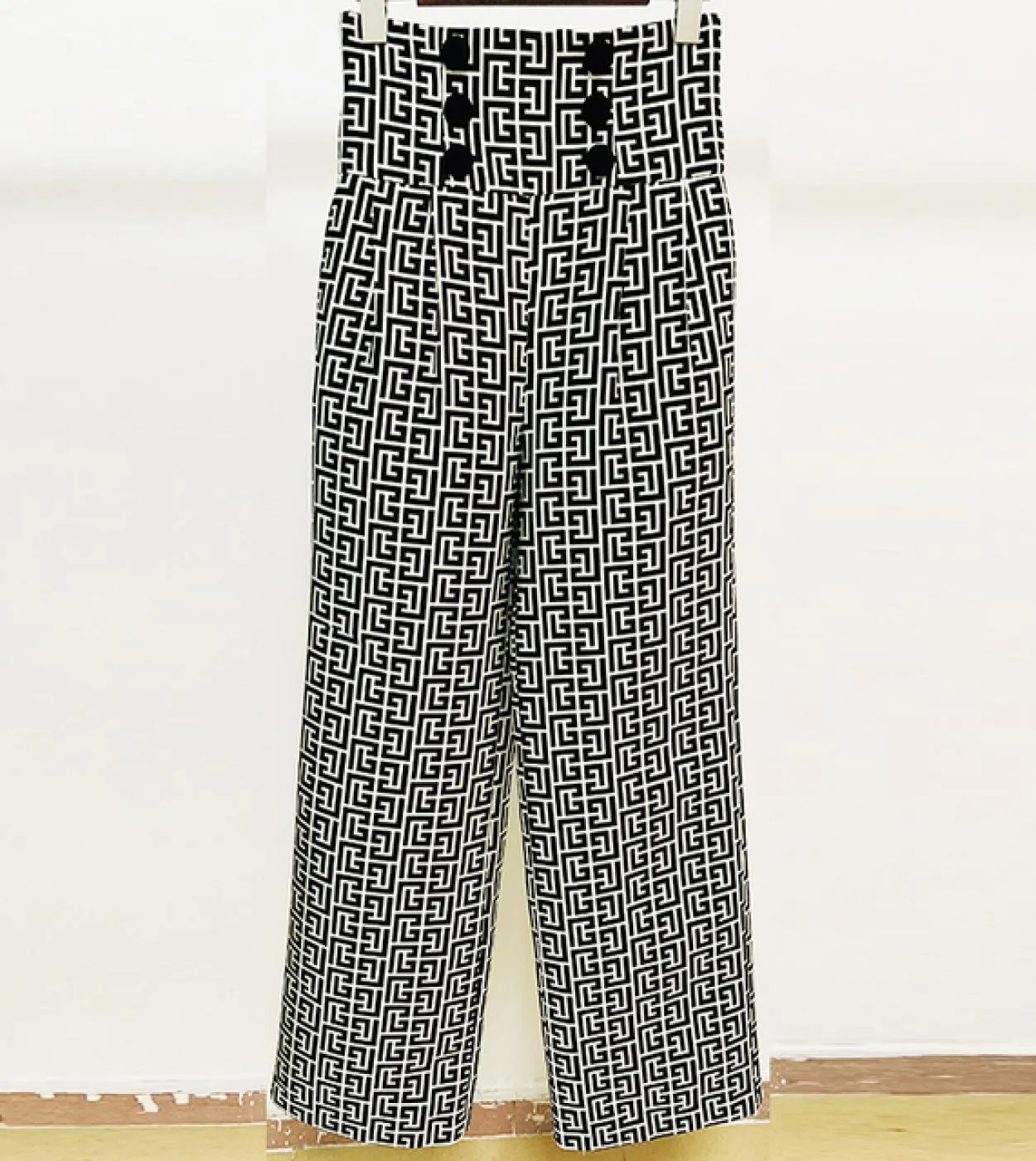 Alta qualità più recente 2022 giacca alla moda firmata da donna con punta a punta monogramma geometrico monogramma jacquard giac