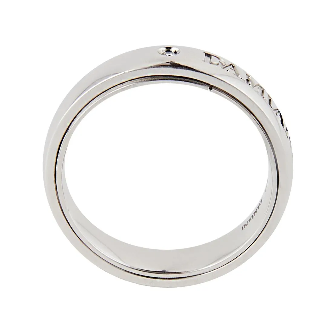 Anello in oro bianco, misura 23