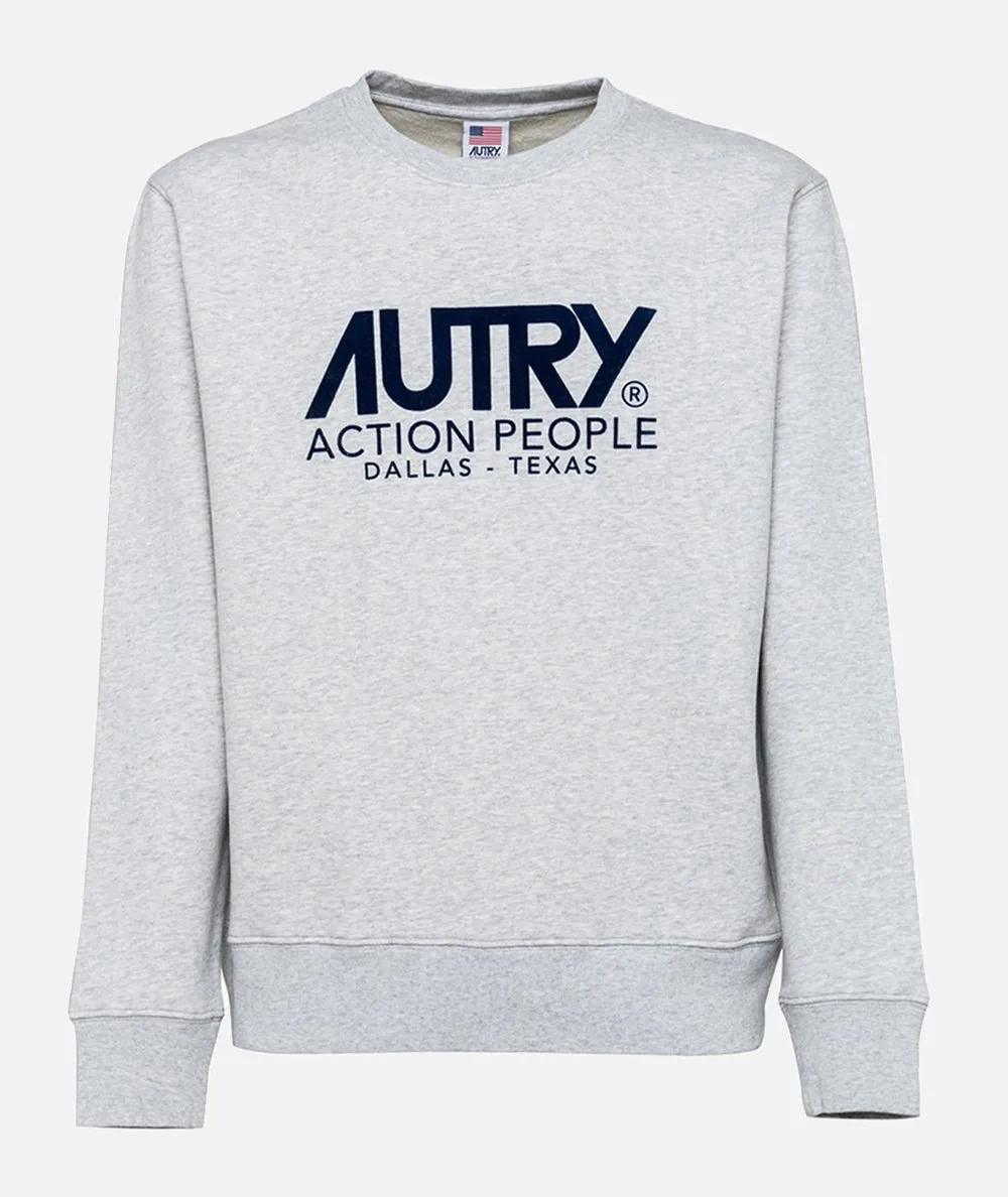 AUTRY UOMO--Felpa girocollo Action People
