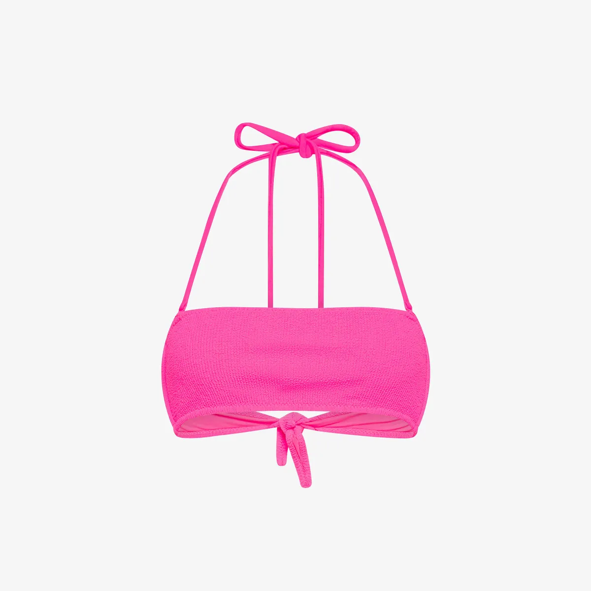 BAND TOP CRINKLE FUXIA