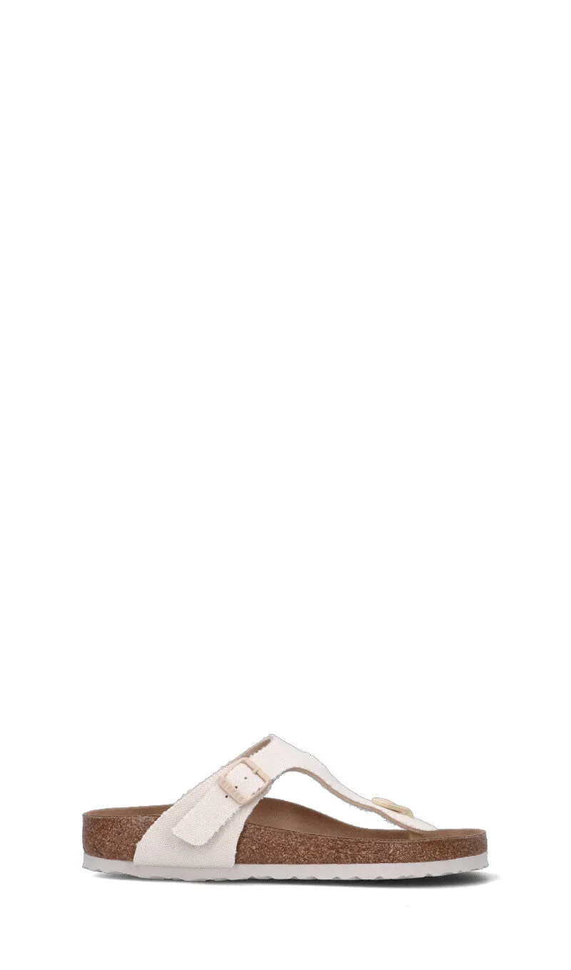BIRKENSTOCK GIZEH Ciabatta donna panna