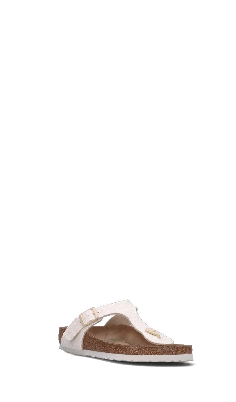 BIRKENSTOCK GIZEH Ciabatta donna panna
