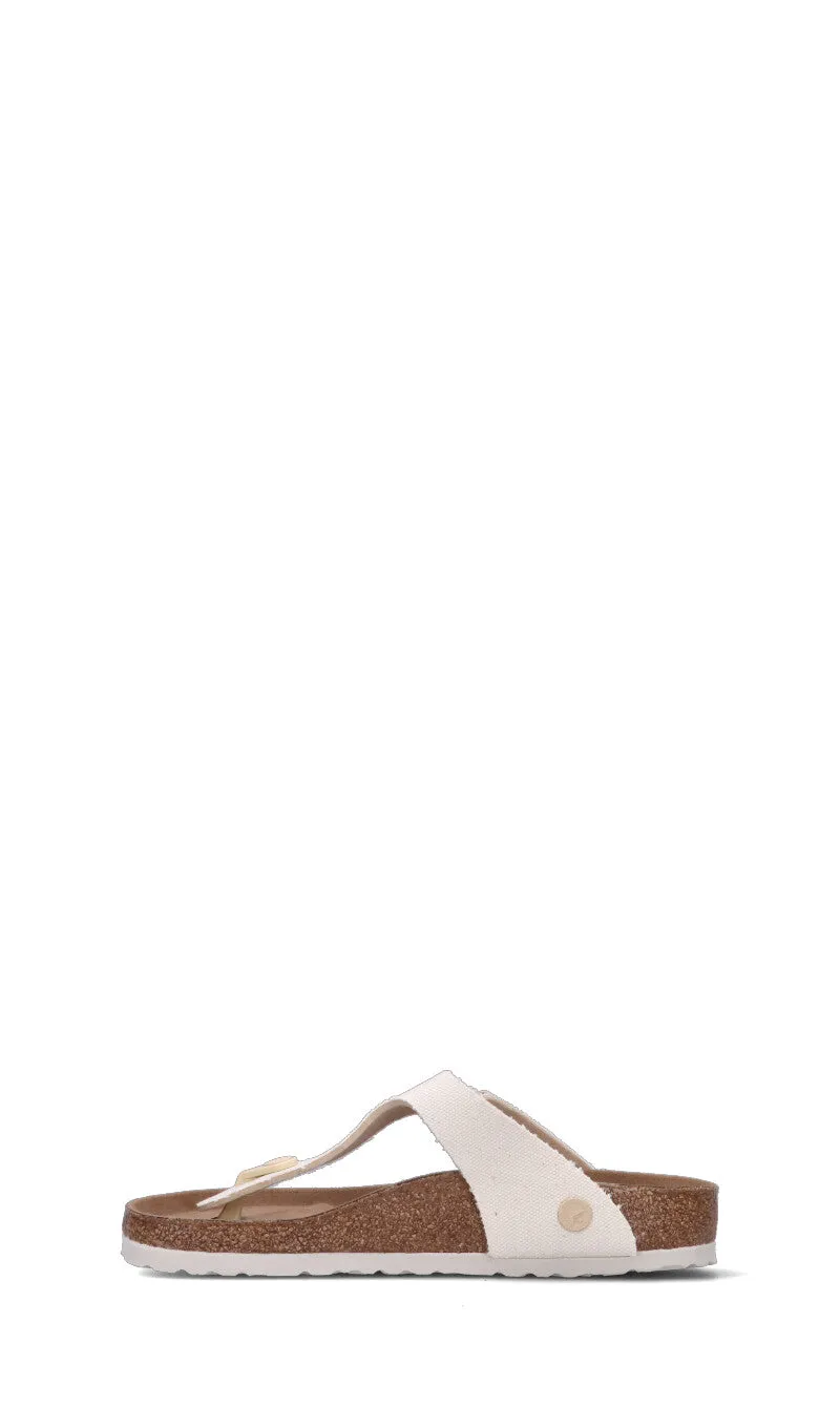 BIRKENSTOCK GIZEH Ciabatta donna panna