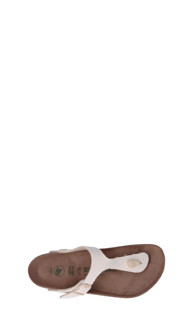 BIRKENSTOCK GIZEH Ciabatta donna panna
