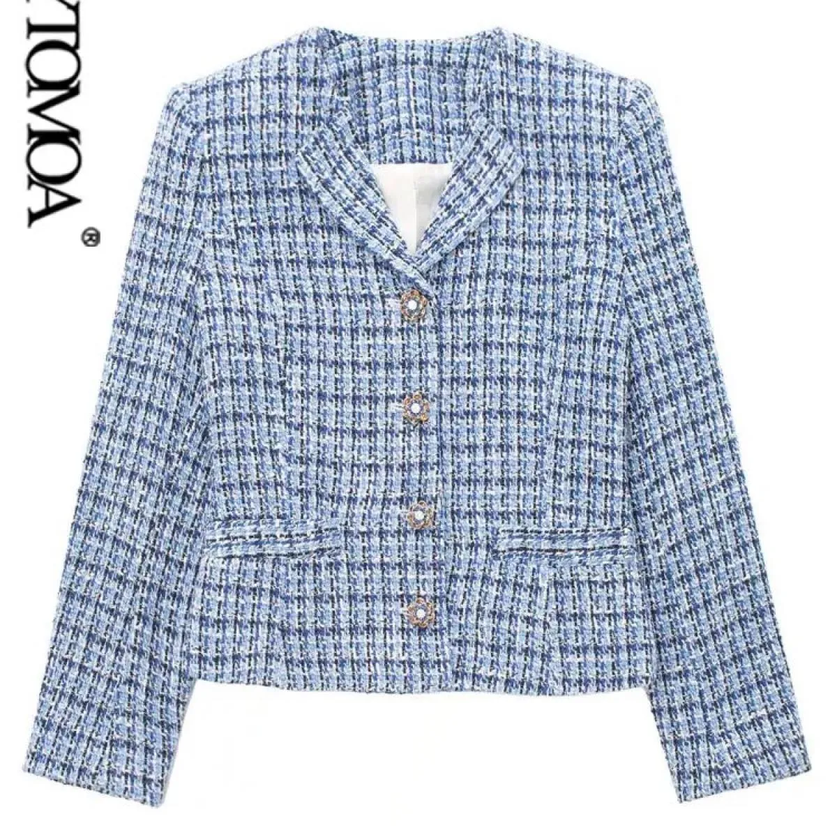 Blazer con strass Donna Blazer da donna Kpytomoa Kpytomoa Blazer femminile Kpytomoa Cappotti Blazer