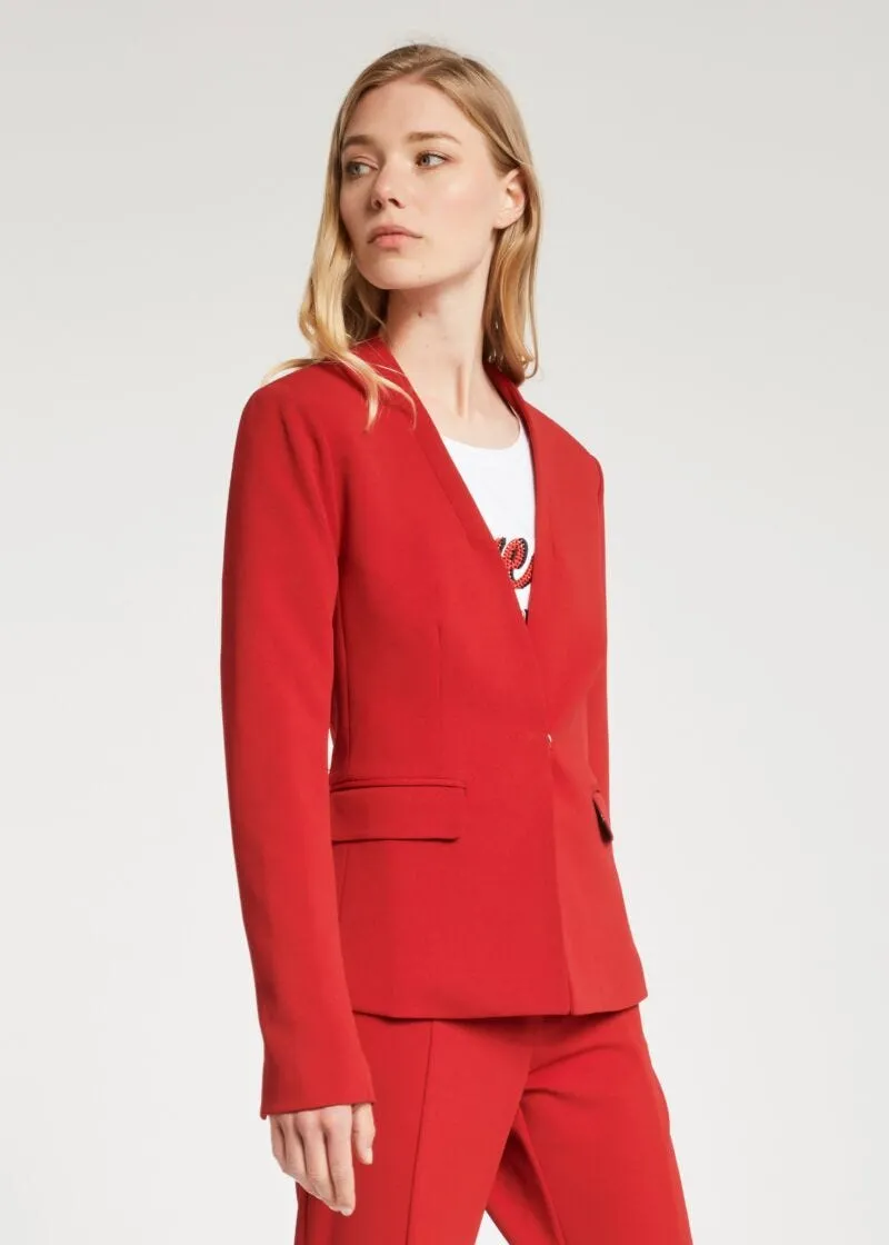 Blazer dalla linea dritta