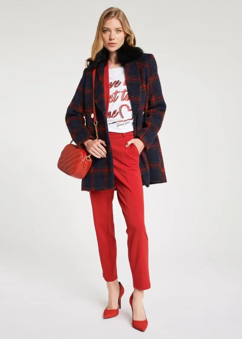 Blazer dalla linea dritta