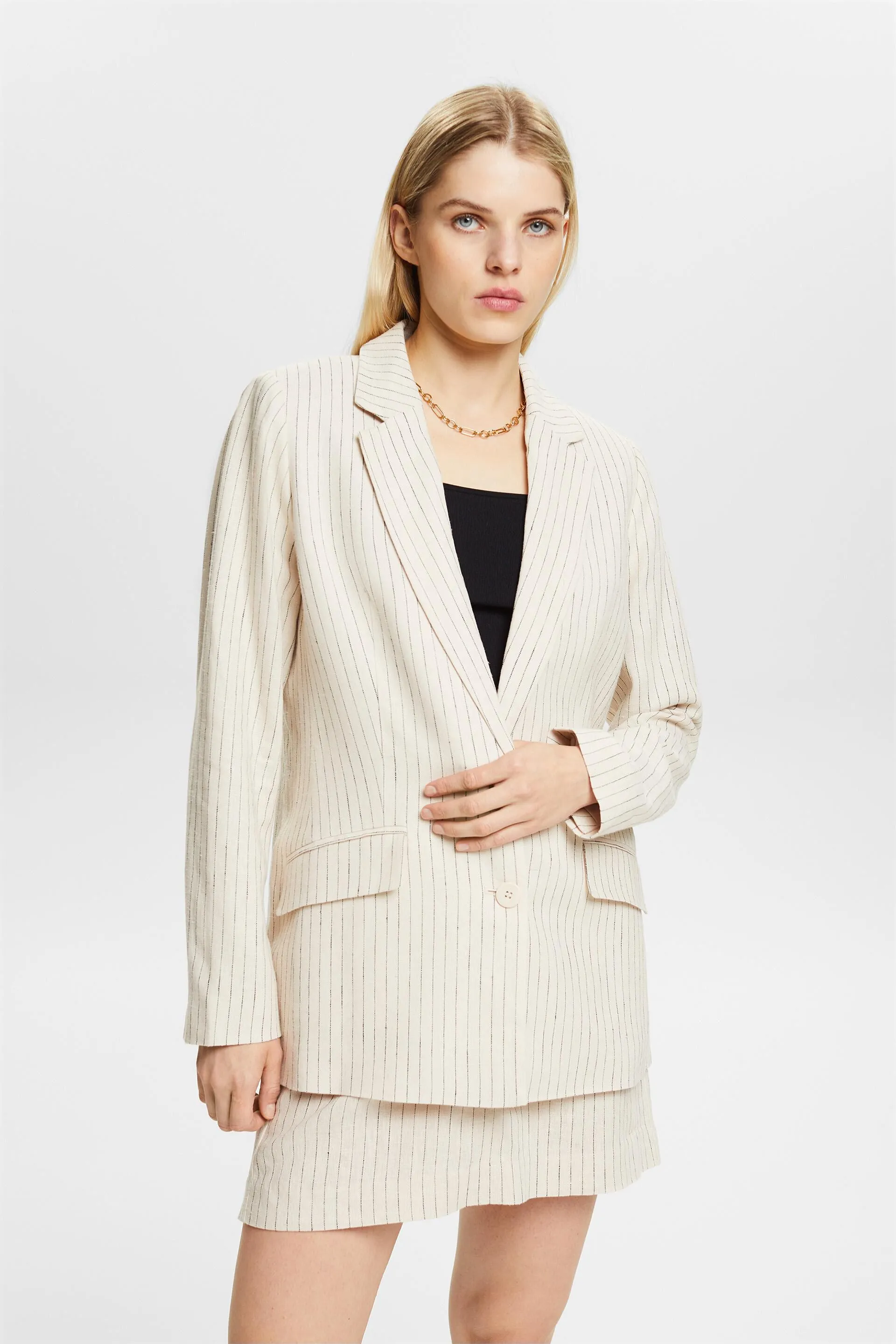 Blazer gessato