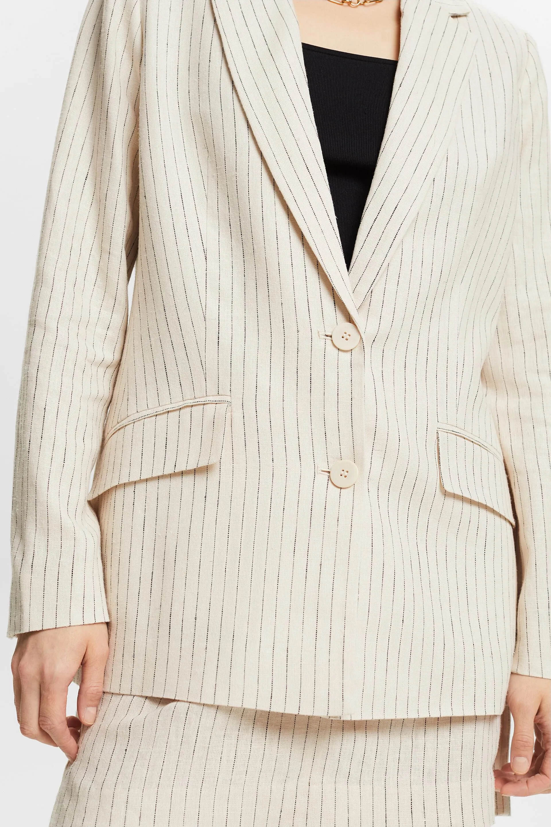 Blazer gessato