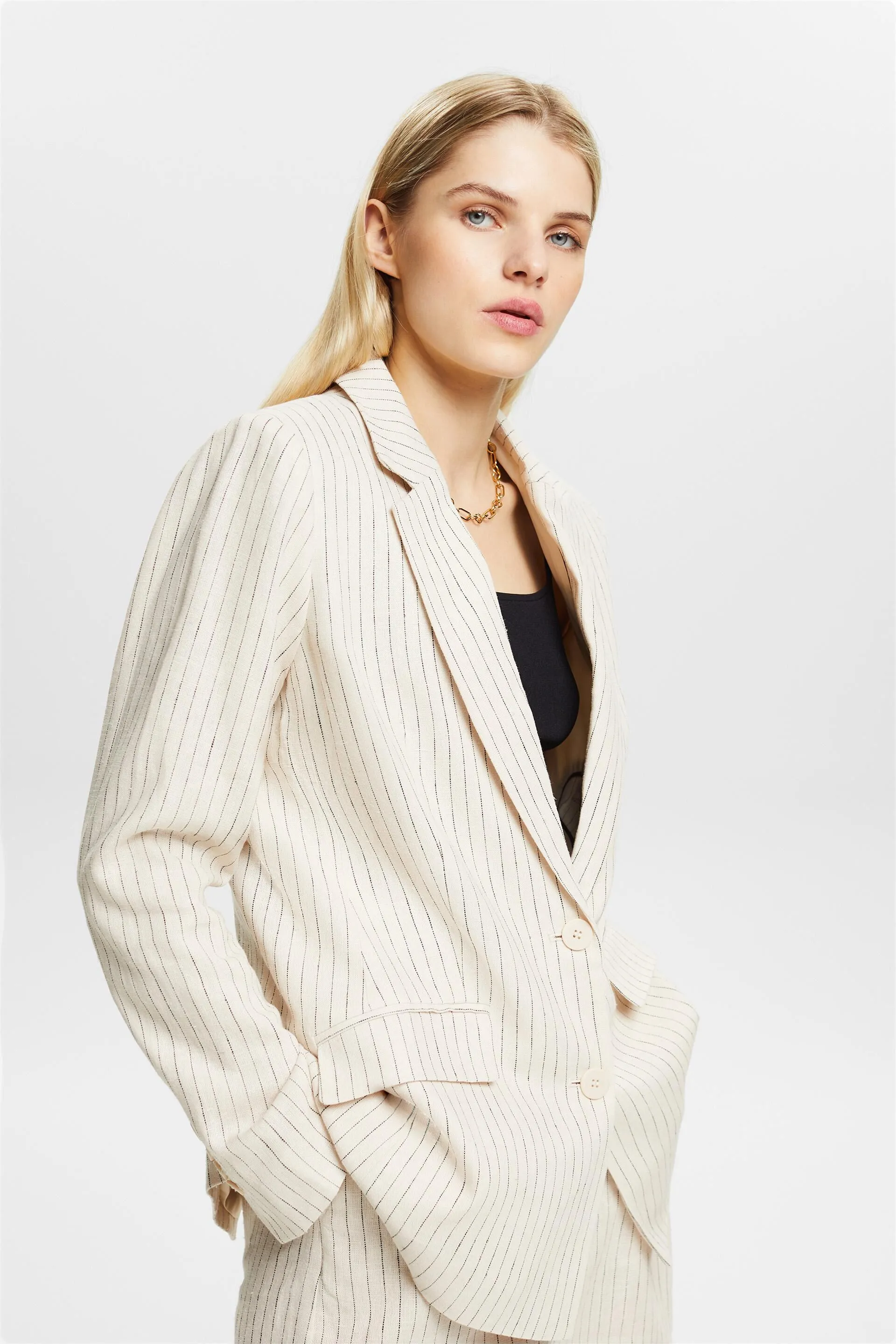 Blazer gessato