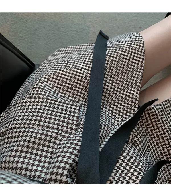 Blazer pied de poule baloon