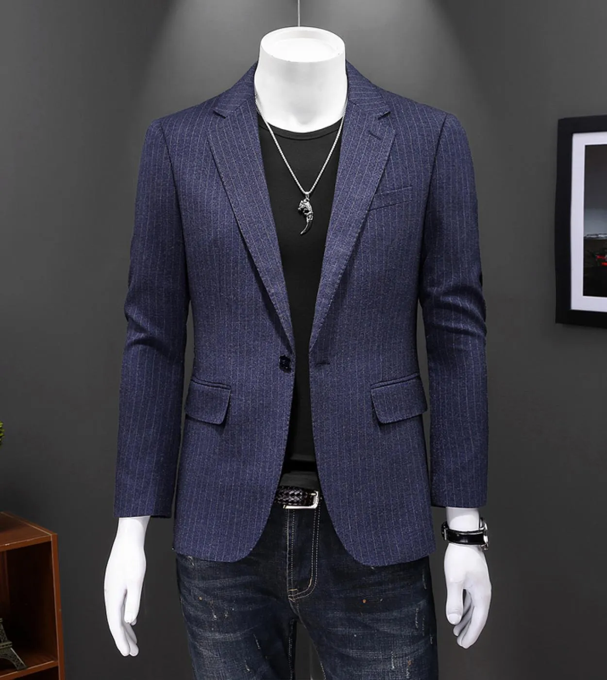 Blazer Uomo Plus Size Blazer scozzese Uomo Khaki Blazer Uomo Abito da sposa Blazer da uomo Blazer
