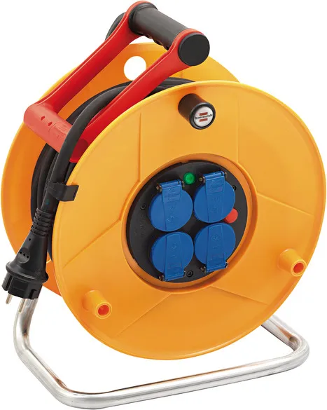 Bobina di prolunga brennenstuhl 40m, 4 prese, spina tipo E - FR, 230 V