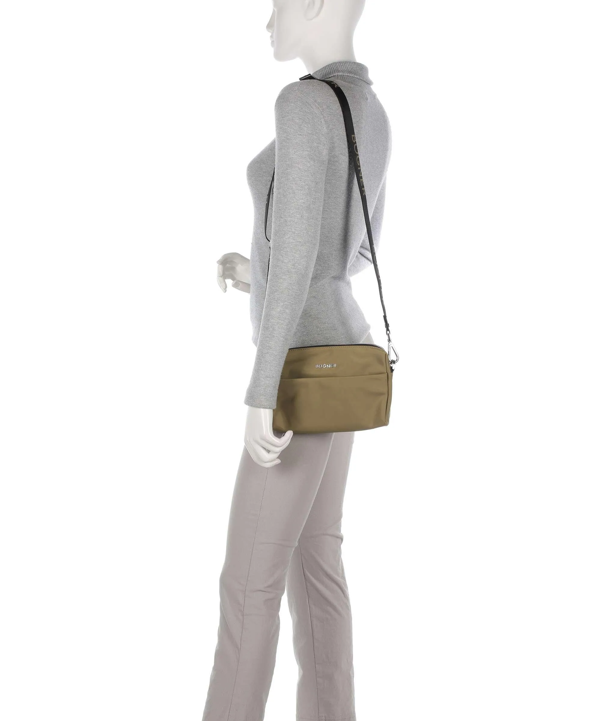  Bogner Klosters Sita Borsa a tracolla nylon cachi  