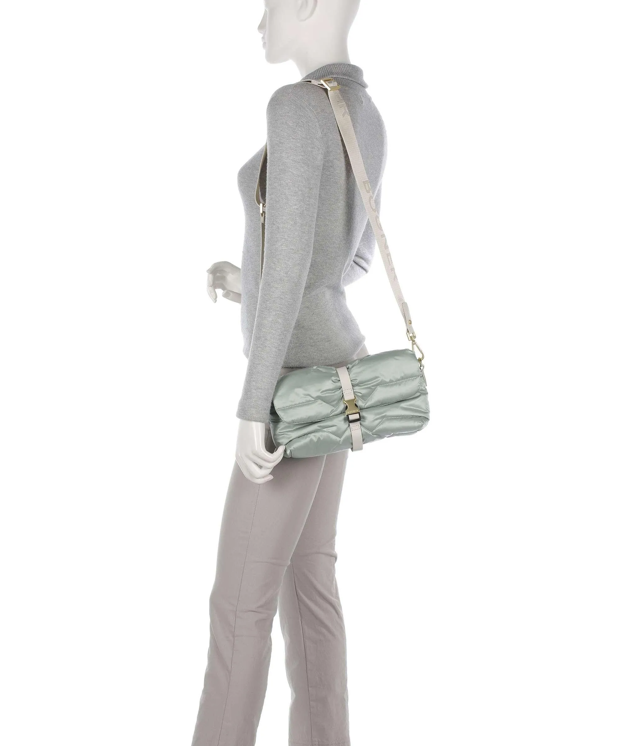  Bogner Morzine Sole Borsa a tracolla nylon verde menta  