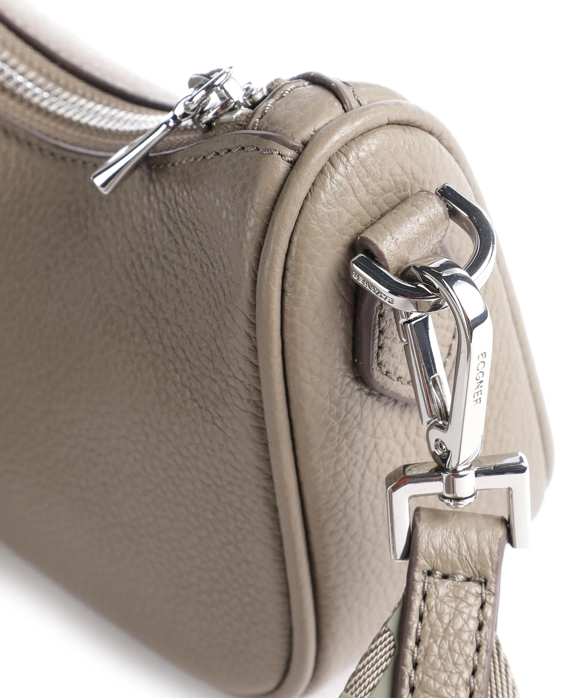  Bogner Pontresina Lora Borsa a tracolla pelle granulata taupe  