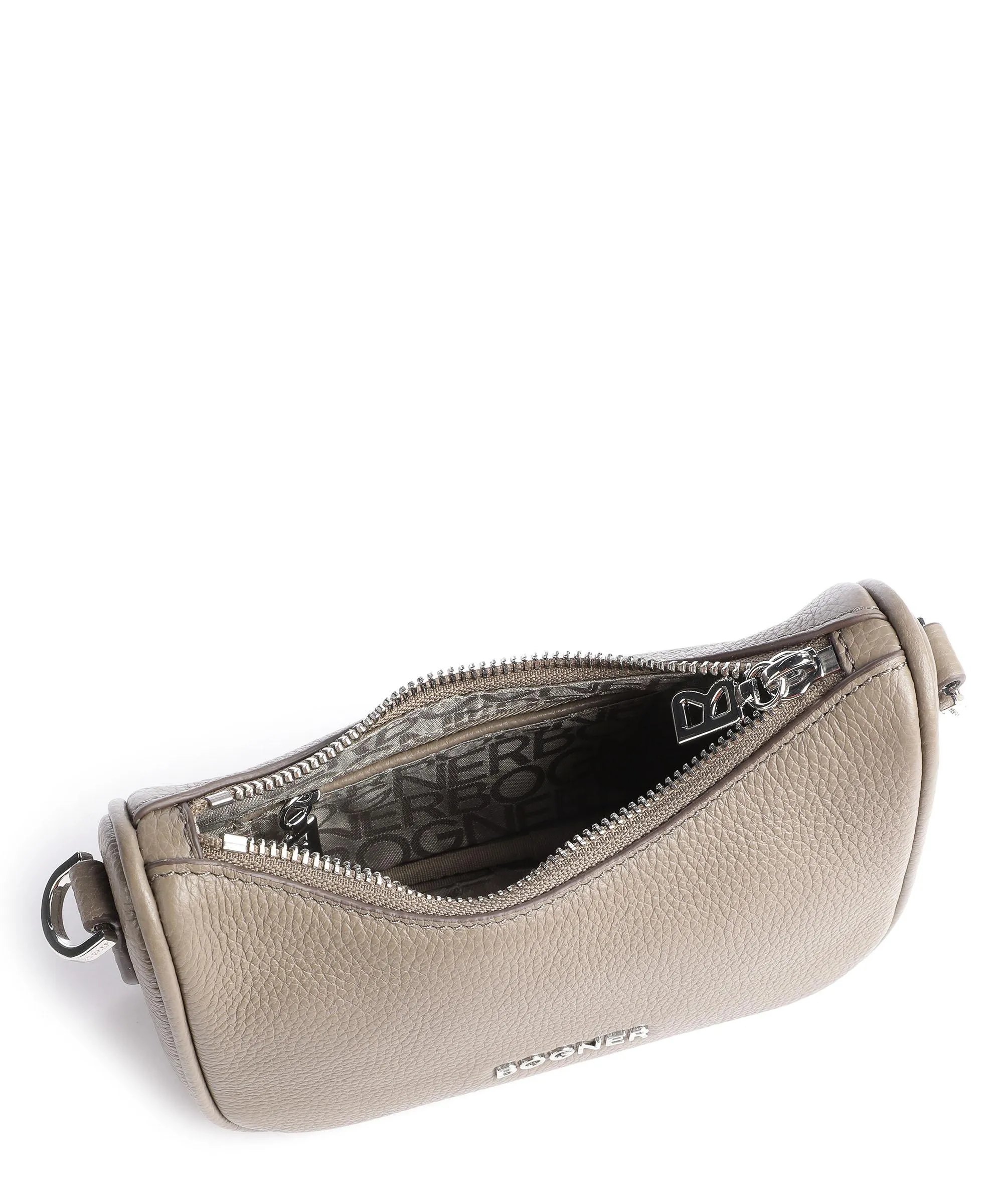  Bogner Pontresina Lora Borsa a tracolla pelle granulata taupe  