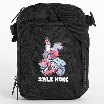 Borsa Rabbit Graffiti Nero