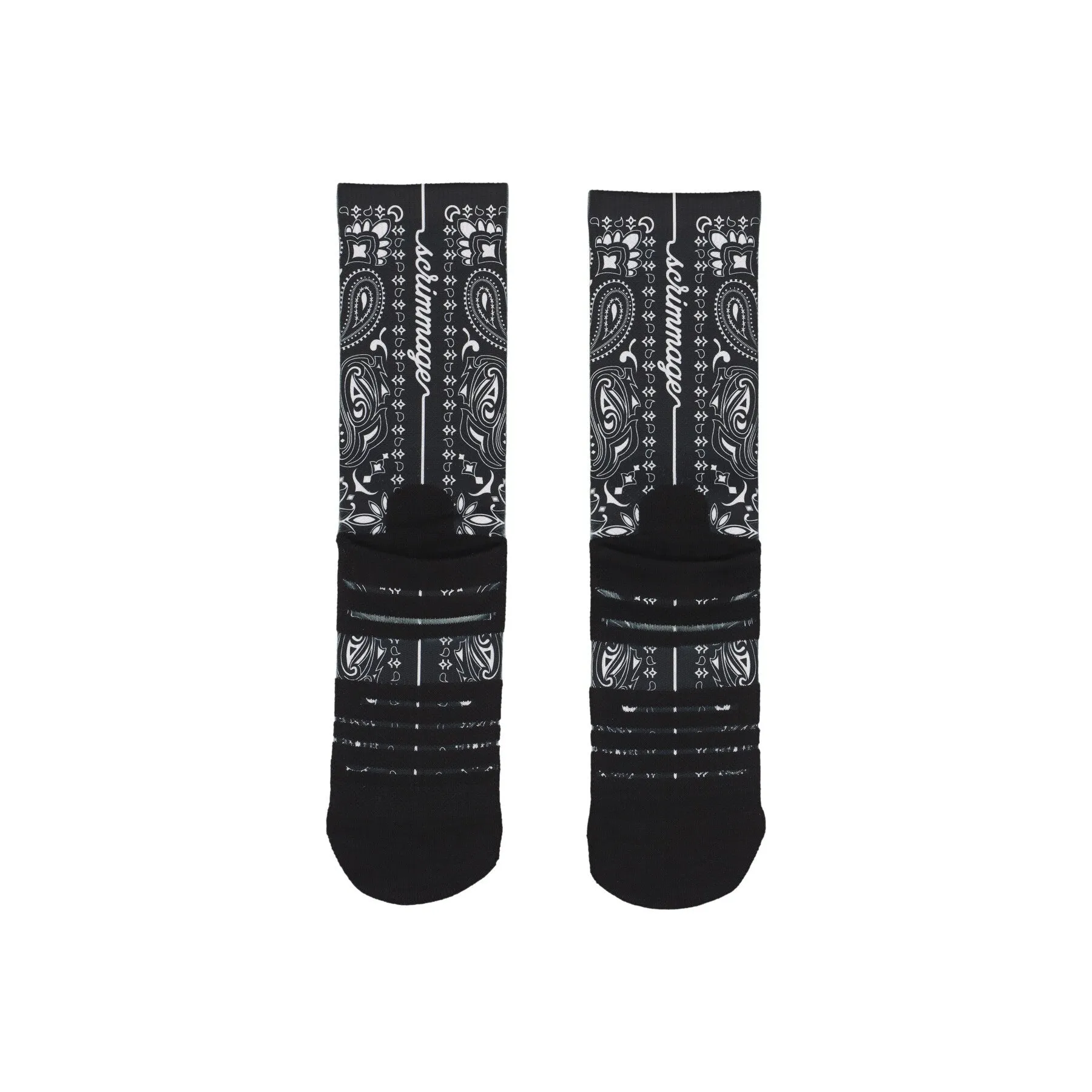 Calza Media Uomo Bandana Black