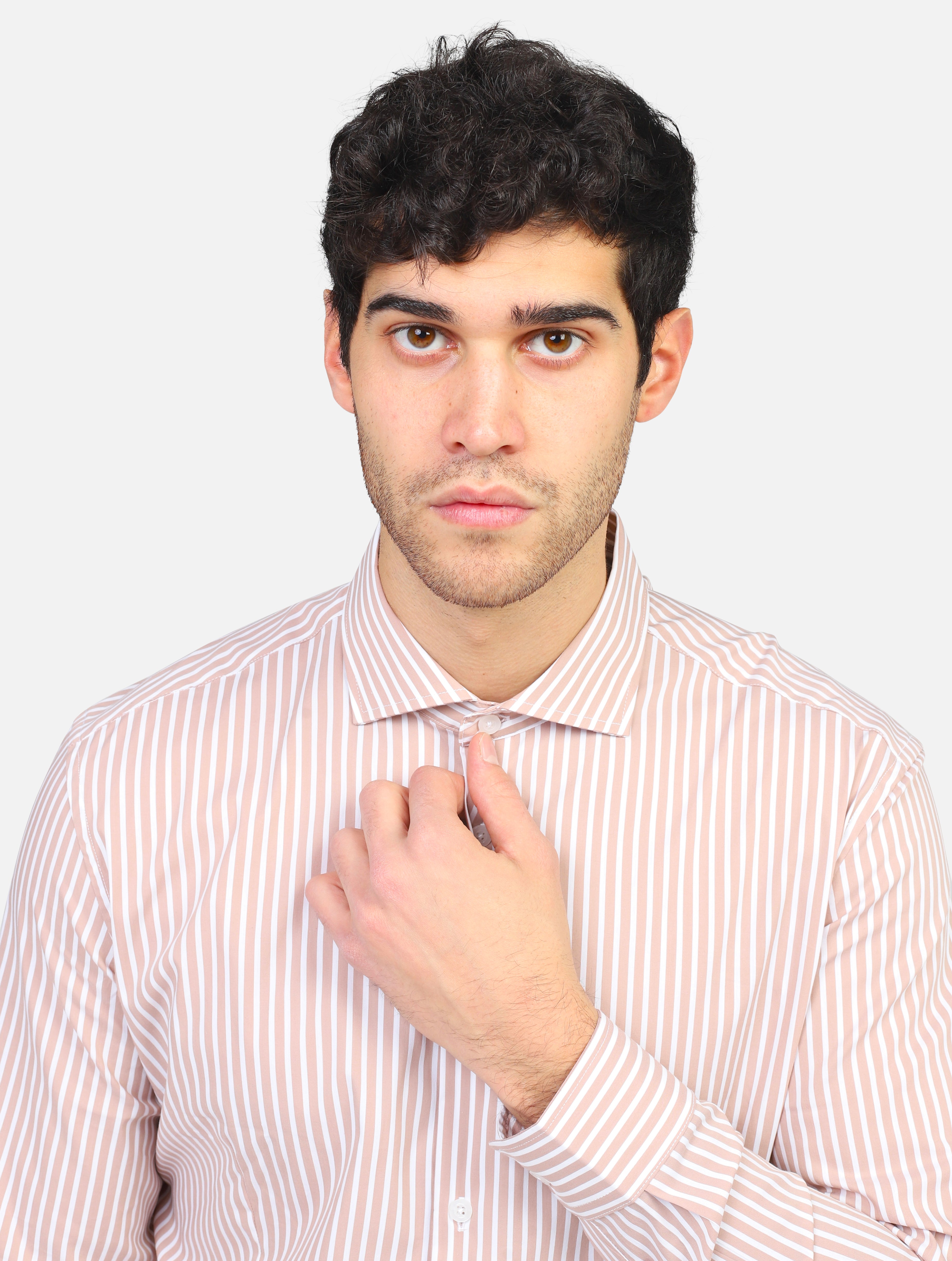 camicia DANIELE ALESSANDRINI - C1657R13364307BEIGE