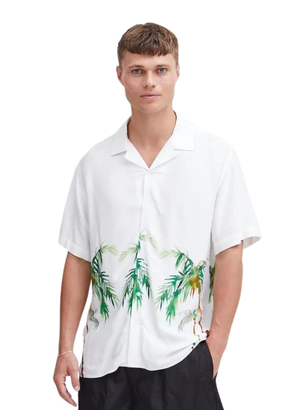 Camicia !SOLID Uomo 21108208 Bianco