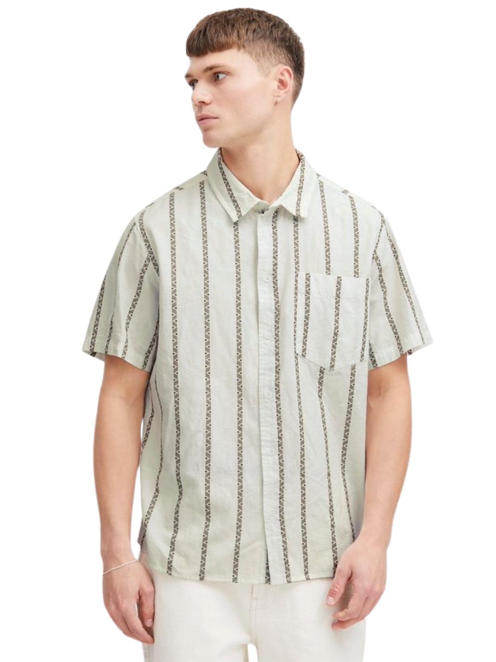Camicia !SOLID Uomo 21108267 Bianco