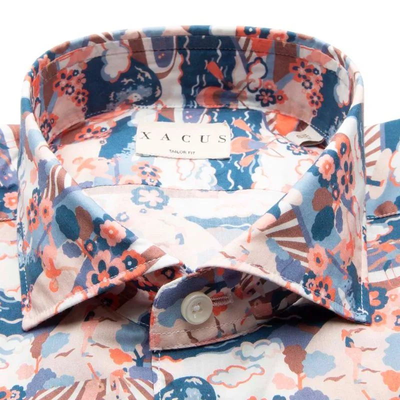 Camicia Tailor fit stampata 