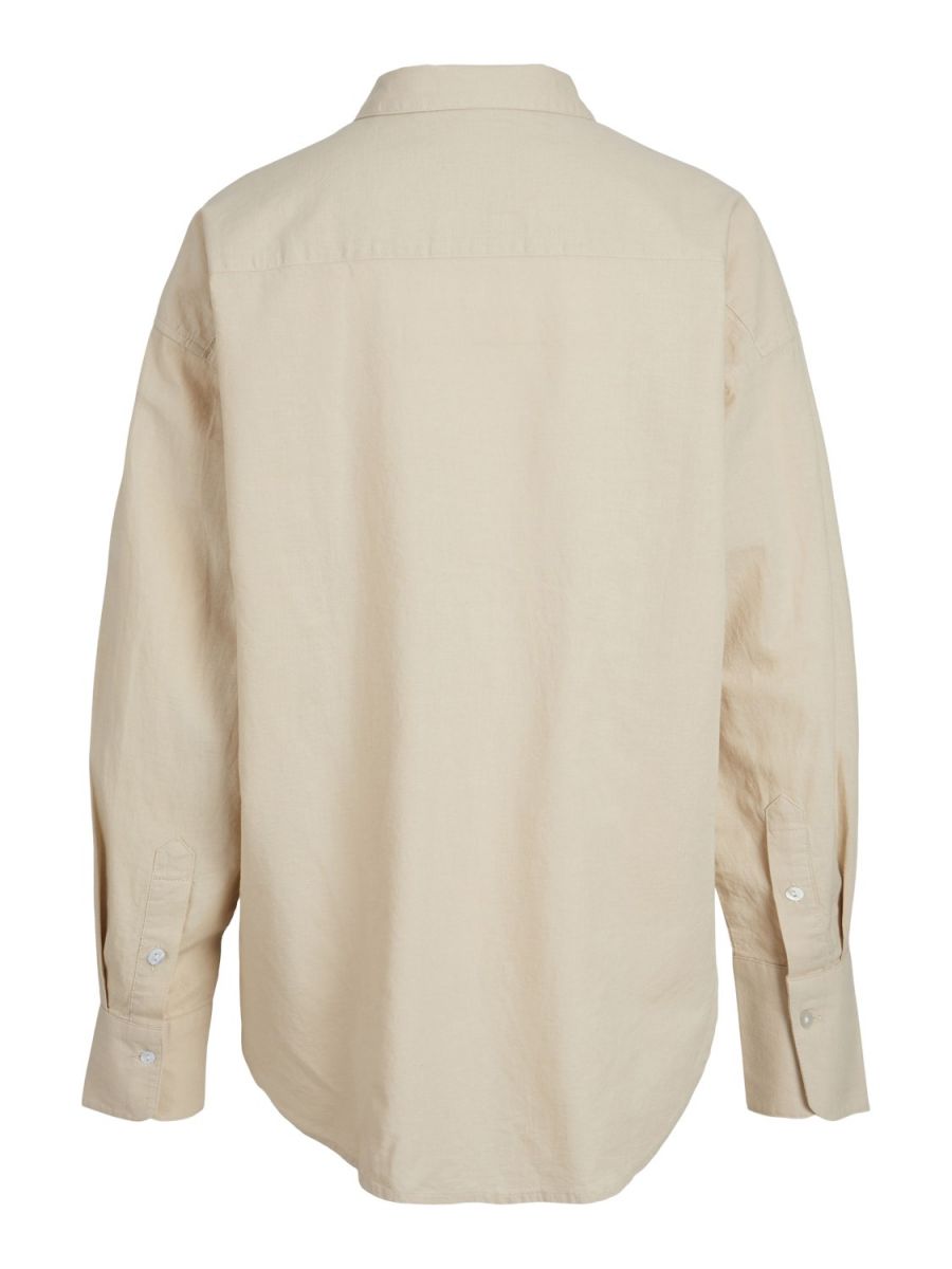 CAMICIE Donna JJXX 12231340 JAMIE LINEN CEMENT
