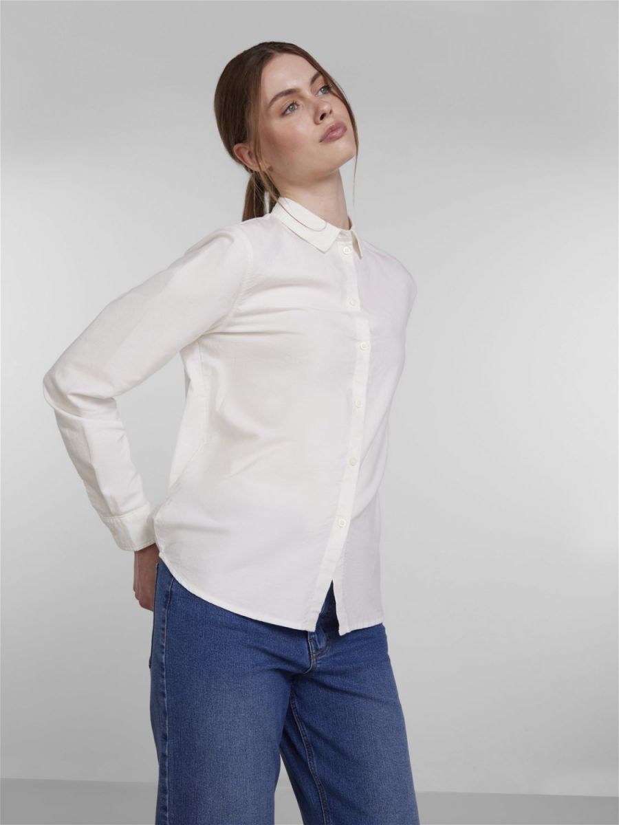 CAMICIE Donna PIECES 17087952 IRENA BRIGHT WHITE