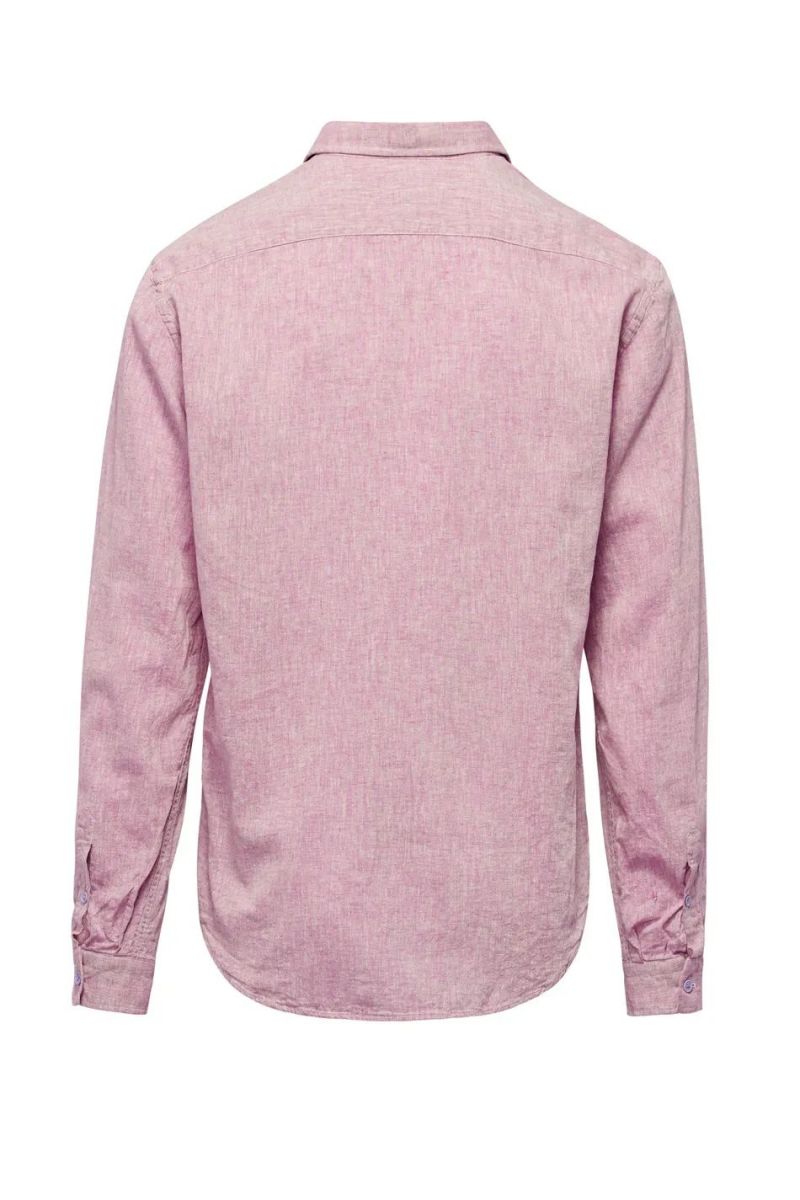 CAMICIE Uomo BOMBOOGIE SM7880 T LITP 46 PINK