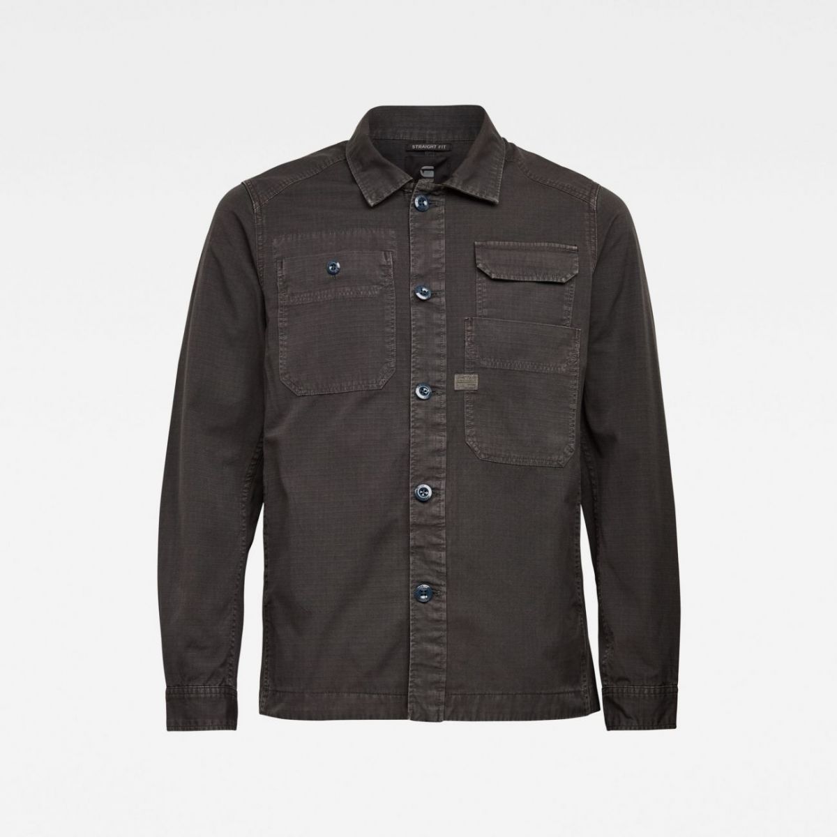 CAMICIE Uomo G-STAR D16250 9669 MULTIPOCKET STRAIGHT SHIRT 976 RAVEN