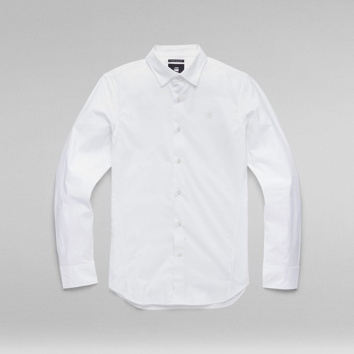 CAMICIE Uomo G-STAR D17026-C271 SLIM SHIRT 110 WHITE