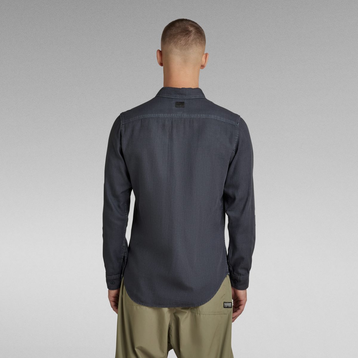 CAMICIE Uomo G-STAR D20165 7647 MARINE SHIRT D147 FANTEM BLUE