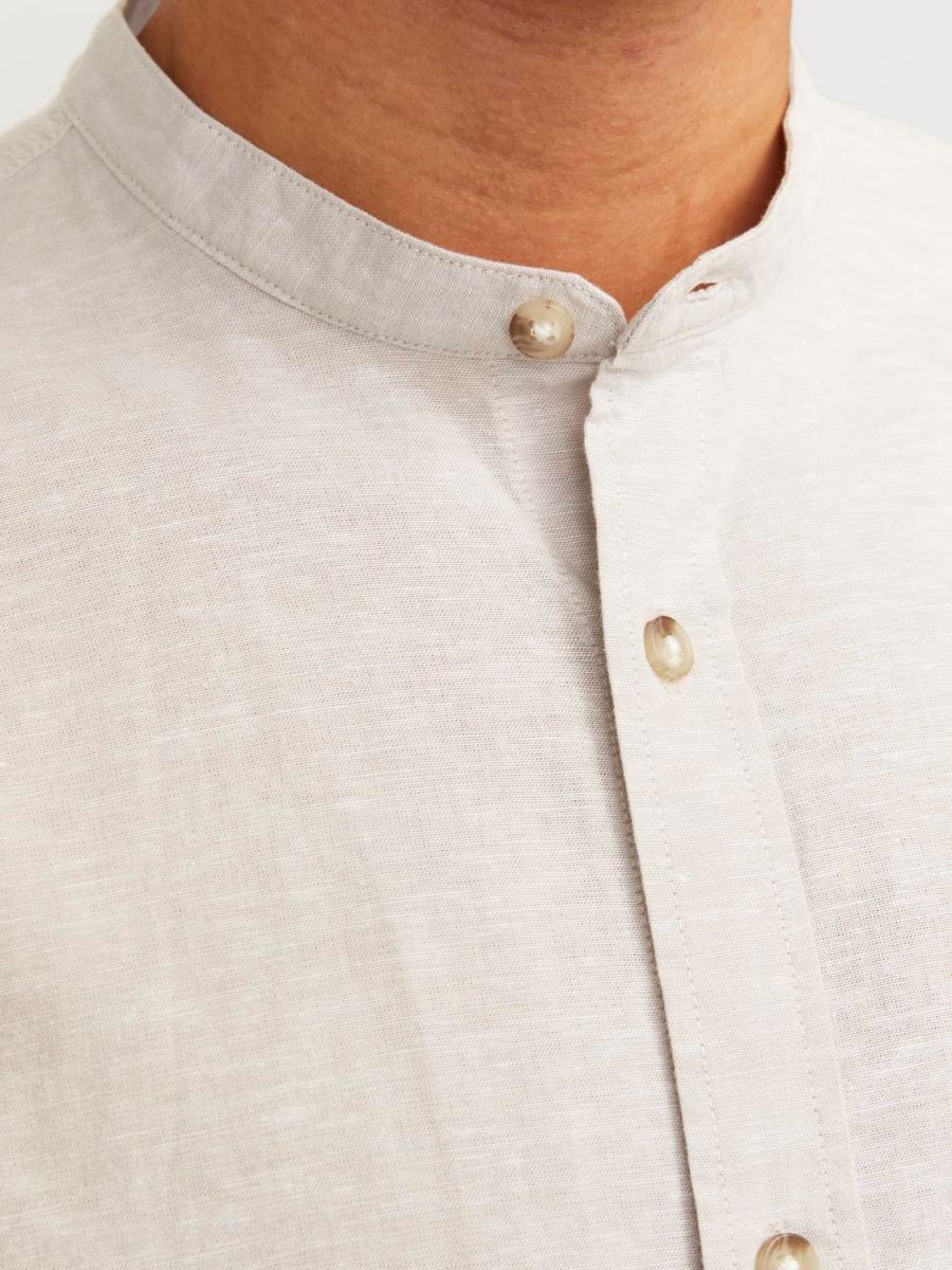 CAMICIE Uomo JACK&JONES 12248385 SUMMER BAND CROCKERY