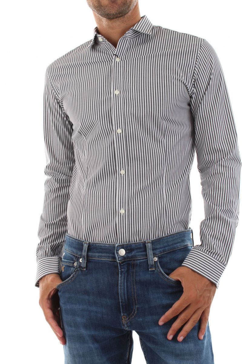 CAMICIE Uomo JACK&JONES Premium 12169060 PARMA MIX NAVY BLAZER