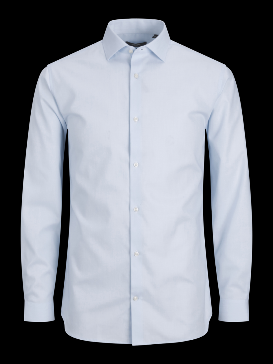 CAMICIE Uomo JACK&JONES Premium 12227385 BLAPARKER CASHMERE BLUE