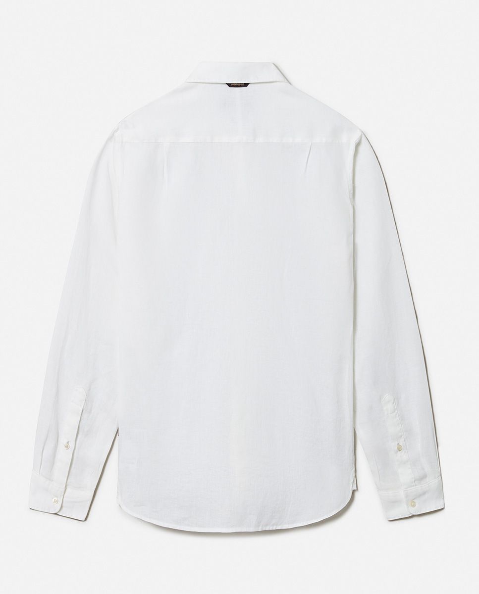 CAMICIE Uomo NAPAPIJRI G-CRETON NP0A4G2Z 002 BRIGHT WHITE