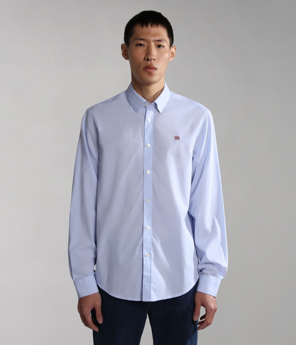 CAMICIE Uomo NAPAPIJRI G-GRAIE NP0A4H1E 2M8 FIL-A-FIL