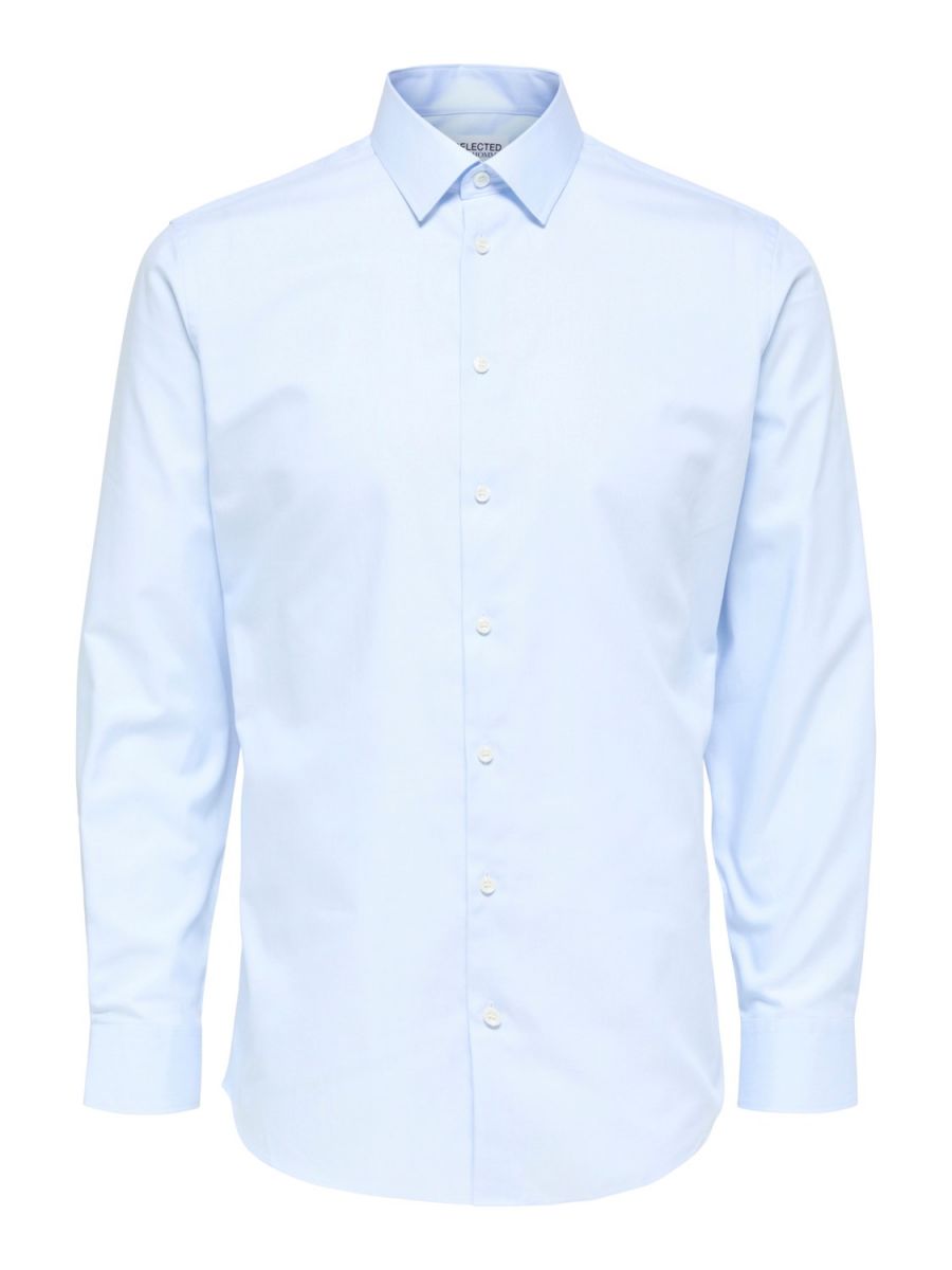 CAMICIE Uomo SELECTED 16080200 METHAN LIGHT BLUE